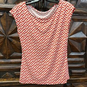 Banana Republic Geo print top - S